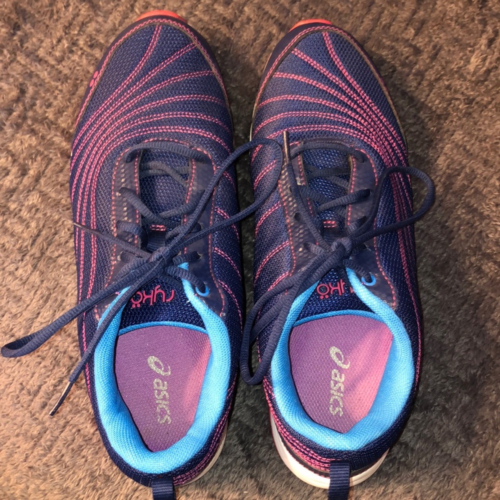 Asics ryka blue women’s tennis shoes